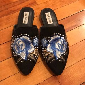 Steve Madden Mules Merci-P Black Multi